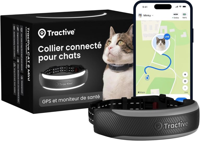 Tractive Collier GPS Chat Connecté Mini, édition 2026